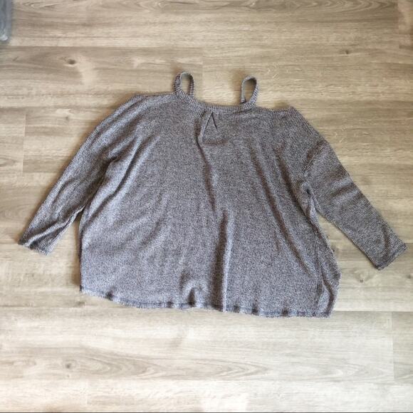 Anthropologie Deletta Millipa Cold Shoulder Top M - Picture 7 of 9